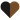 Half colored heart